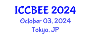 International Conference on Chemical, Biological and Environmental Engineering (ICCBEE) October 03, 2024 - Tokyo, Japan