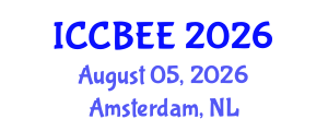 International Conference on Chemical, Biological and Environmental Engineering (ICCBEE) August 05, 2026 - Amsterdam, Netherlands