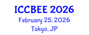International Conference on Chemical, Biological and Environmental Engineering (ICCBEE) February 25, 2026 - Tokyo, Japan
