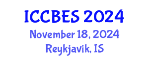 International Conference on Chemical, Biological and Environmental Sciences (ICCBES) November 18, 2024 - Reykjavik, Iceland