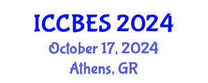 International Conference on Chemical, Biological and Environmental Sciences (ICCBES) October 17, 2024 - Athens, Greece
