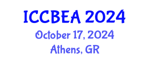 International Conference on Chemical, Biomolecular Engineering and Applications (ICCBEA) October 17, 2024 - Athens, Greece