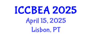 International Conference on Chemical, Biomolecular Engineering and Applications (ICCBEA) April 15, 2025 - Lisbon, Portugal