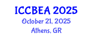 International Conference on Chemical, Biomolecular Engineering and Applications (ICCBEA) October 21, 2025 - Athens, Greece