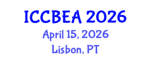 International Conference on Chemical, Biomolecular Engineering and Applications (ICCBEA) April 15, 2026 - Lisbon, Portugal