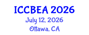 International Conference on Chemical, Biomolecular Engineering and Applications (ICCBEA) July 12, 2026 - Ottawa, Canada