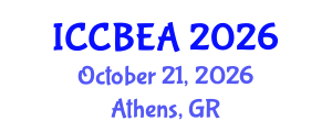 International Conference on Chemical, Biomolecular Engineering and Applications (ICCBEA) October 21, 2026 - Athens, Greece