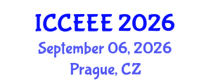 International Conference on Chemical, Ecological and Environmental Engineering (ICCEEE) September 06, 2026 - Prague, Czechia