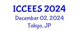 International Conference on Chemical, Ecological and Environmental Sciences (ICCEES) December 02, 2024 - Tokyo, Japan