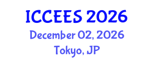 International Conference on Chemical, Ecological and Environmental Sciences (ICCEES) December 02, 2026 - Tokyo, Japan