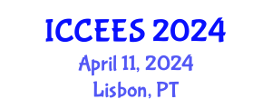 International Conference on Chemical, Ecology and Environmental Sciences (ICCEES) April 11, 2024 - Lisbon, Portugal