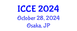 International Conference on Chemical Ecology (ICCE) October 28, 2024 - Osaka, Japan