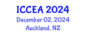 International Conference on Chemical Engineering and Applications (ICCEA) December 02, 2024 - Auckland, New Zealand