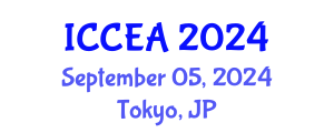 International Conference on Chemical Engineering and Applications (ICCEA) September 05, 2024 - Tokyo, Japan