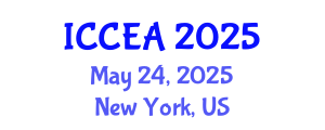 International Conference on Chemical Engineering and Applications (ICCEA) May 24, 2025 - New York, United States