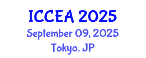 International Conference on Chemical Engineering and Applications (ICCEA) September 09, 2025 - Tokyo, Japan