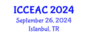 International Conference on Chemical Engineering and Applied Chemistry (ICCEAC) September 26, 2024 - Istanbul, Turkey