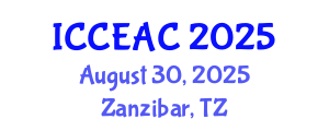 International Conference on Chemical Engineering and Applied Chemistry (ICCEAC) August 30, 2025 - Zanzibar, Tanzania