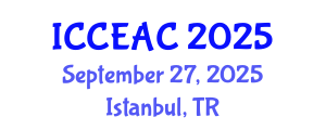 International Conference on Chemical Engineering and Applied Chemistry (ICCEAC) September 27, 2025 - Istanbul, Turkey