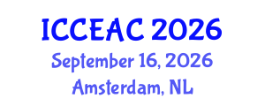 International Conference on Chemical Engineering and Applied Chemistry (ICCEAC) September 16, 2026 - Amsterdam, Netherlands