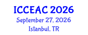 International Conference on Chemical Engineering and Applied Chemistry (ICCEAC) September 27, 2026 - Istanbul, Turkey