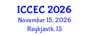 International Conference on Chemical Engineering and Chemistry (ICCEC) November 15, 2026 - Reykjavik, Iceland International Conference on Chemical Engineering and Chemistry (ICCEC) November 15, 2026 - Reykjavik, Iceland