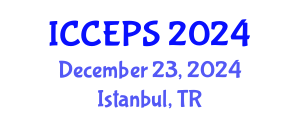 International Conference on Chemical Engineering and Physical Sciences (ICCEPS) December 23, 2024 - Istanbul, Turkey