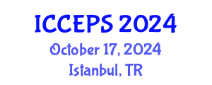 International Conference on Chemical Engineering and Physical Sciences (ICCEPS) October 17, 2024 - Istanbul, Turkey
