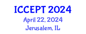 International Conference on Chemical Engineering and Process Technology (ICCEPT) April 22, 2024 - Jerusalem, Israel