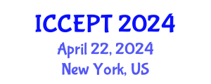 International Conference on Chemical Engineering and Process Technology (ICCEPT) April 22, 2024 - New York, United States