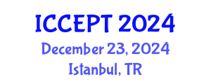 International Conference on Chemical Engineering and Process Technology (ICCEPT) December 23, 2024 - Istanbul, Turkey