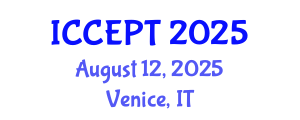 International Conference on Chemical Engineering and Process Technology (ICCEPT) August 12, 2025 - Venice, Italy