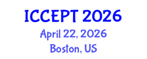 International Conference on Chemical Engineering and Process Technology (ICCEPT) April 22, 2026 - Boston, United States