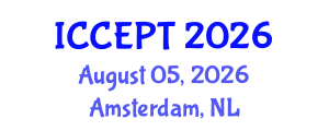 International Conference on Chemical Engineering and Process Technology (ICCEPT) August 05, 2026 - Amsterdam, Netherlands