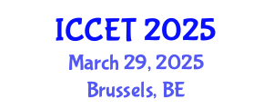 International Conference on Chemical Engineering and Technology (ICCET) March 29, 2025 - Brussels, Belgium