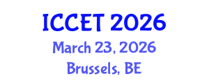 International Conference on Chemical Engineering and Technology (ICCET) March 23, 2026 - Brussels, Belgium International Conference on Chemical Engineering and Technology (ICCET) March 23, 2026 - Brussels, Belgium