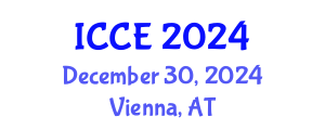 International Conference on Chemical Engineering (ICCE) December 30, 2024 - Vienna, Austria