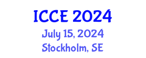 International Conference on Chemical Engineering (ICCE) July 15, 2024 - Stockholm, Sweden