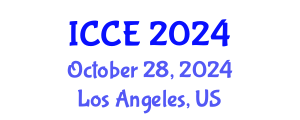 International Conference on Chemical Engineering (ICCE) October 28, 2024 - Los Angeles, United States
