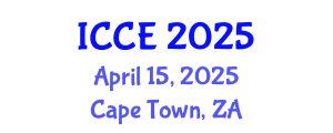 International Conference on Chemical Engineering (ICCE) April 15, 2025 - Cape Town, South Africa