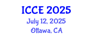 International Conference on Chemical Engineering (ICCE) July 12, 2025 - Ottawa, Canada