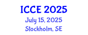 International Conference on Chemical Engineering (ICCE) July 15, 2025 - Stockholm, Sweden
