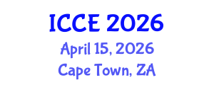 International Conference on Chemical Engineering (ICCE) April 15, 2026 - Cape Town, South Africa