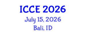 International Conference on Chemical Engineering (ICCE) July 15, 2026 - Bali, Indonesia