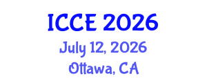 International Conference on Chemical Engineering (ICCE) July 12, 2026 - Ottawa, Canada