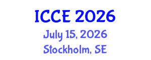 International Conference on Chemical Engineering (ICCE) July 15, 2026 - Stockholm, Sweden