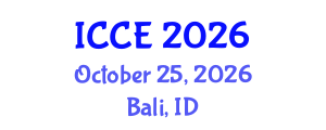 International Conference on Chemical Engineering (ICCE) October 25, 2026 - Bali, Indonesia