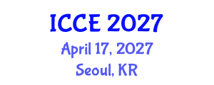 International Conference on Chemical Engineering (ICCE) April 17, 2027 - Seoul, Republic of Korea International Conference on Chemical Engineering (ICCE) April 17, 2027 - Seoul, Republic of Korea
