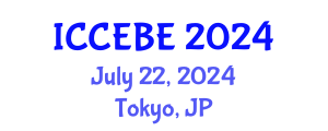 International Conference on Chemical, Environmental and Biological Engineering (ICCEBE) July 22, 2024 - Tokyo, Japan