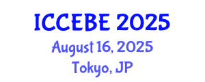 International Conference on Chemical, Environmental and Biological Engineering (ICCEBE) August 16, 2025 - Tokyo, Japan